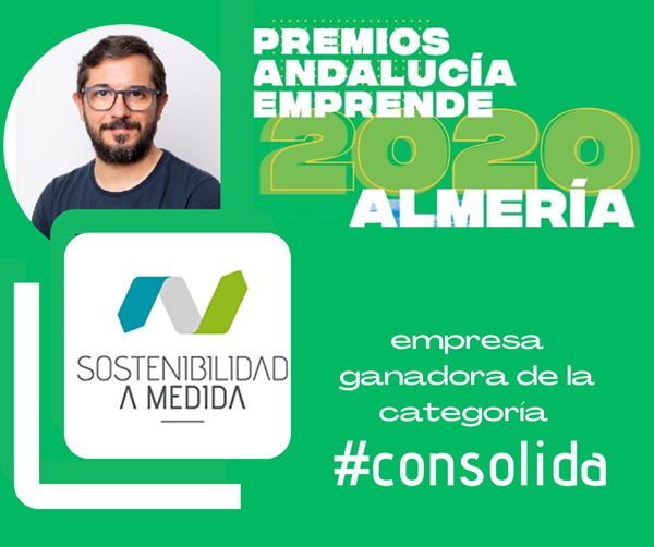 Sostenibilidad a Medida · Premio Andalucía Emprende 2020 Inovación social